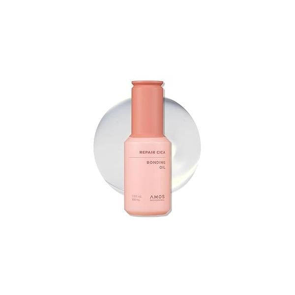 AMOS PROFESSIONAL Repair Cica Bonding Hair Oil l With Protein for Split Ends & Breakage, Deep Nourishing Shine Boost Technology, 3.3 fl.oz