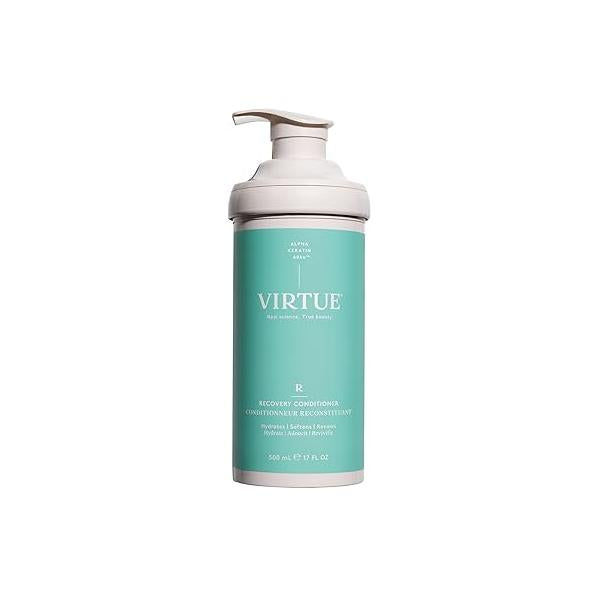 Virtue Recovery Conditioner with Keratin Hydrates, Softens, and Renews Damaged Hair, Sulfate Free, Color Safe