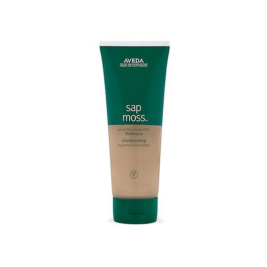 Aveda Sap Moss Weightless Hydration Shampoo | Gently Cleanses Silicone Free for Normal to Dry Hair 94% Naturally Derived*, 6.7 Fl Oz
