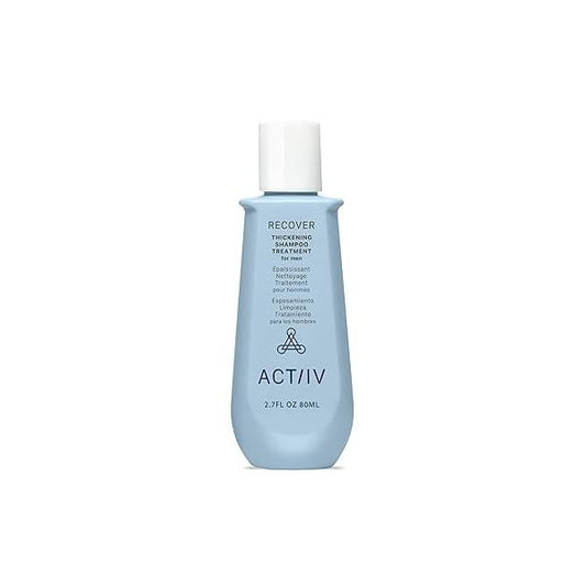 ACTIIV Recover Thickening Shampoo Treatment For Men | Supports the Appearance of Fuller, Healthier-Looking Hair, Scalp Health, Plant-Based, Color-Safe, Vegan,All Hair Types
