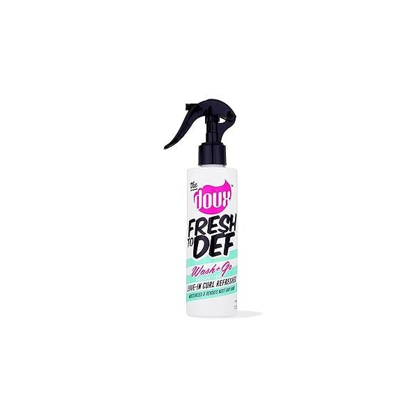 The Doux - FRESH TO DEF Curl Refresher Spray Detangling Leave-in Conditioner for Previously Styled Curls