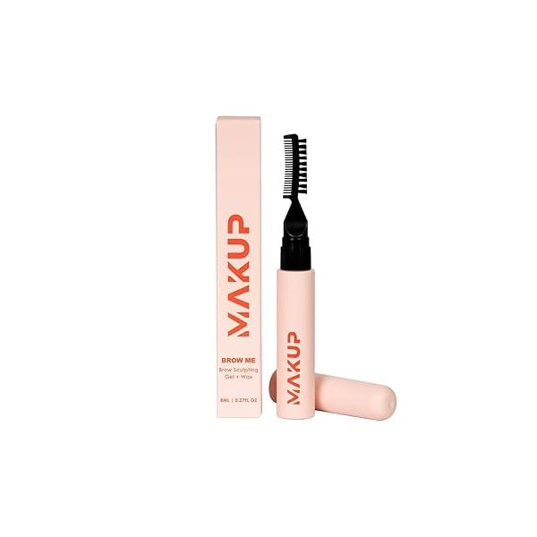 MAKUP Brow Me, Eyebrow Sculpt Gel + Wax Hybrid, Vegan, Paraben Free
