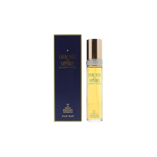 Elizabeth Taylor (elk2h) Diamonds & Sapphires Eau De Toilette Spray 1.7 Oz/ 50 Ml for Women By Taylor, Fl Oz