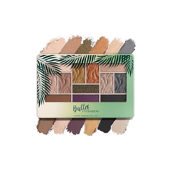 Physicians Formula Murumuru Butter Eyeshadow Palette, Dermatologist Approved, Sultry Nights