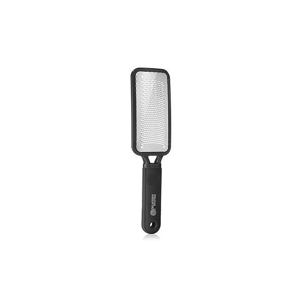 Foot File Callus Remover Colossal Rasp by Beautify Beauties, Best Scrubber for Dry Feet, Exfoliates, Removes Hard Skin, Leaves Feet Smooth and Soft (Black)