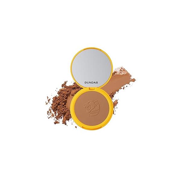 Dundas Bronzer Anonymous, Powder for Face and Body Contour Bronzing, Matte Finish, Make Up All Skin Types, Cruelty Free Natural Makeup, Buildable Coverage, Easy to Blend, (Step 1)