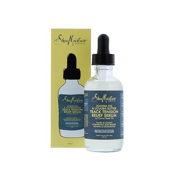 SHEA MOISTURE Jojoba Oil & Ucuuba Butter Tension Relief Serum 56Ml, Pack of 1