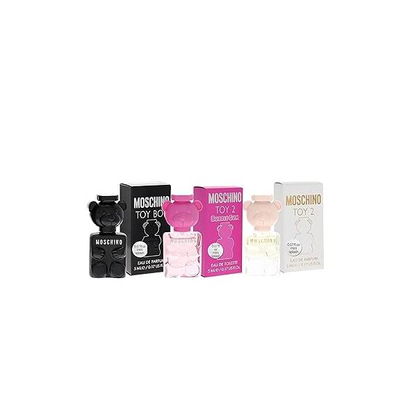 MOSCHINO Perfume for Women Variety Mini Splash Giftset - Bubble Gum ,Toy 2 Boy