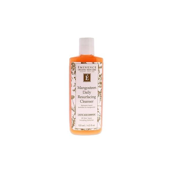 Eminence Organic Skincare Mangosteen Daily Resurfacing Cleanser, 4.2 Ounce
