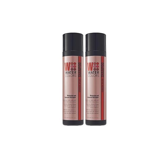 Watercolors by Tressa 3-in-1 Color Depositing Shampoo, Semi Permanent Hair Color, Dye Shampoo for Curly, Dry, and Normal Hair, 8 fl oz - LIQUID COPPER
