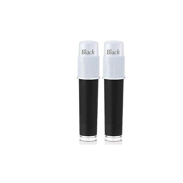 Liquid Kumkum Sindoor Pack of 2X5g Skin-friendly Bindi Tattoos Waterproof Bodyart Body Paint Temporory DIY Tattooing (Brown-Maroon)