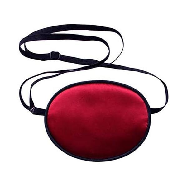 Soft Comfortable Silk Pirate Eye Patch for Adults Lazy Amblyopia Strabismus Black