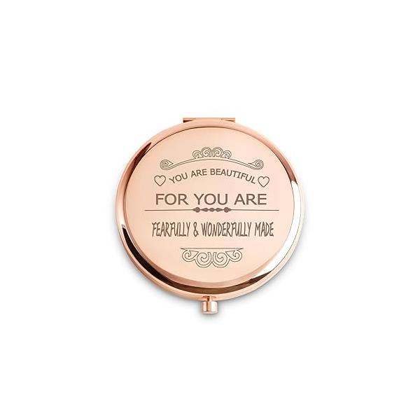 Gifts for Women, Christmas Stocking Stuffers Girls, Graduation Gifts, Birthday Friendship Compact Mirror Her Best Friend Female