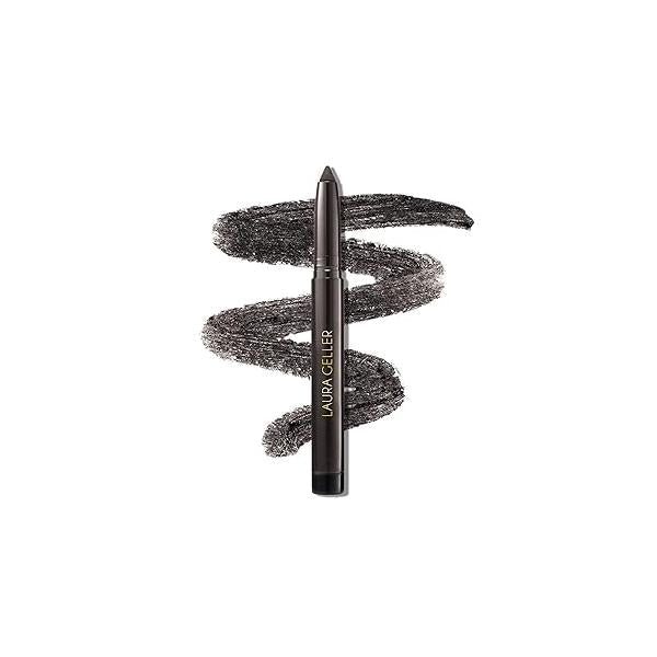 LAURA GELLER NEW YORK Kajal Longwear Kohl Eyeliner Pencil with Caffeine, Smooth & Blendable Makeup, Dark Brown