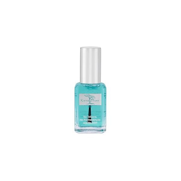 Karma Naturals Deep Nutrition Nail Strengthener - Ridge Filler, Hardener & Growth Booster for Thin or Damaged Nails (0.43 FL oz)