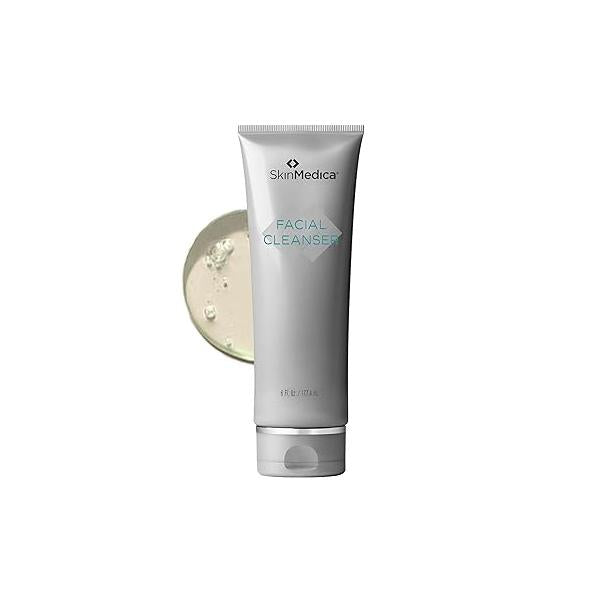 SkinMedica Facial Cleanser - Foaming Face Wash for All Skin Types Helps Remove Dirt, Oil & Makeup Enriched with Soothing Panthenol to Encourage Healthy-Looking (6 fl oz)
