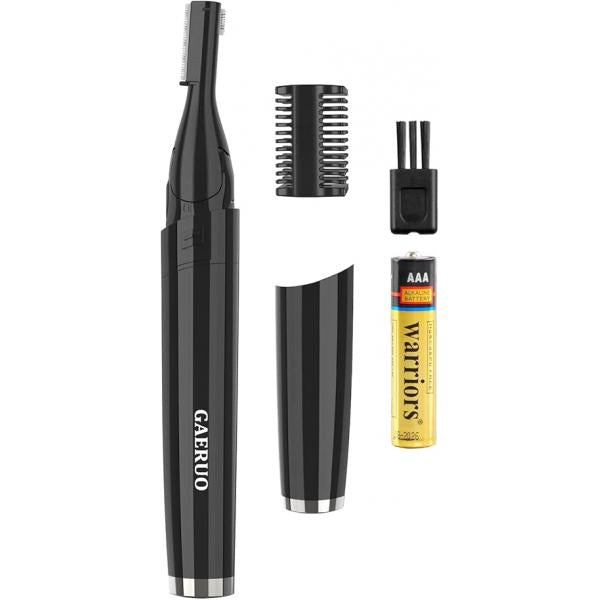 Electric Eyebrow Trimmer, Painless Portable Shaper Trimmer Kit for Women Men, Hair with Battery Face Lips Armpit Leg Body