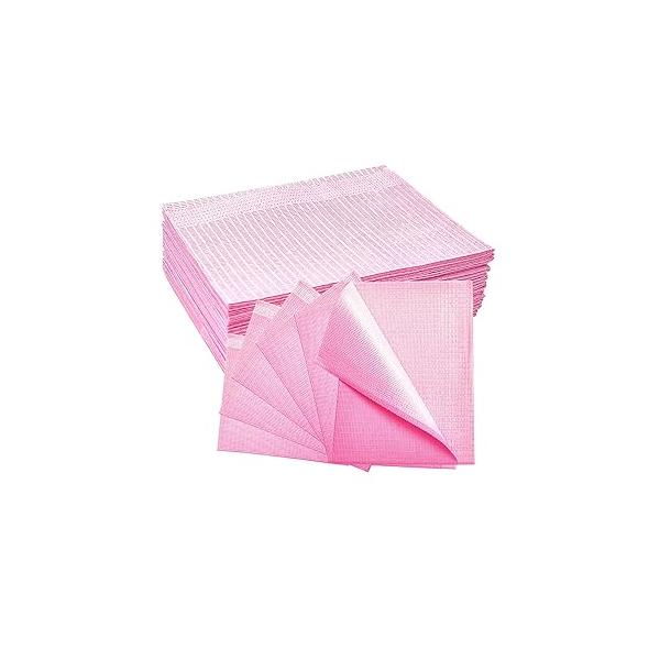 20 Pcs Disposable Nail Art Table Mats,3 Ply Napkins for Acrylic, Mat Paper Sheet, Waterproof Tips Home Salon