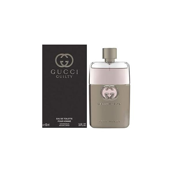 Gucci Guilty by for Men Eau de Toilette Spray, 3 Fl Oz (Pack of 1)