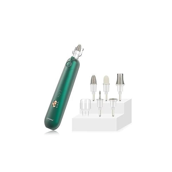Electric Manicure Pedicure Tool, Rechargeable Nail File Kit, Portable Drill Efile Set for Hand Foot Care