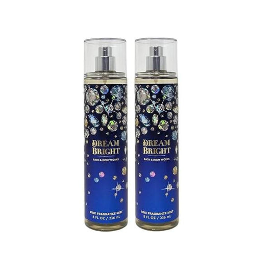 Bath And Body Works Fine Fragrance Mist (Dream Bright, 2 Pack)