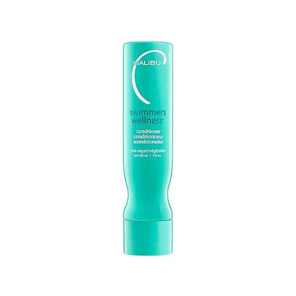Malibu C Swimmers Wellness Conditioner - Moisturizing for Strengthening Proteins Help Prevent Brittle, Dry Hair from Swimming