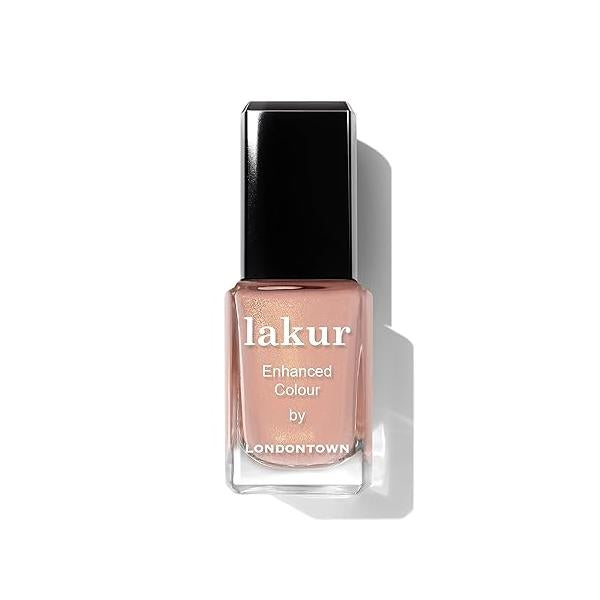 LONDONTOWN Muted Matte Clay Glossy Nail Polish, Savanna lakur, Vegan Chip-Resistant Long-Lasting Lacquer