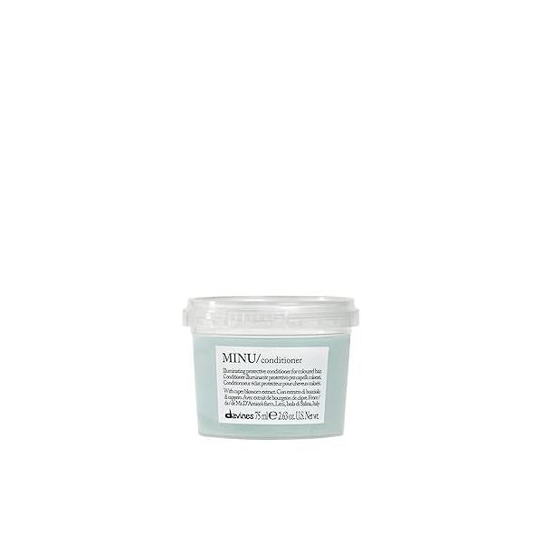 Davines MINU Conditioner, Protect And Condition Color Treated Hair, Add Shine Detangle