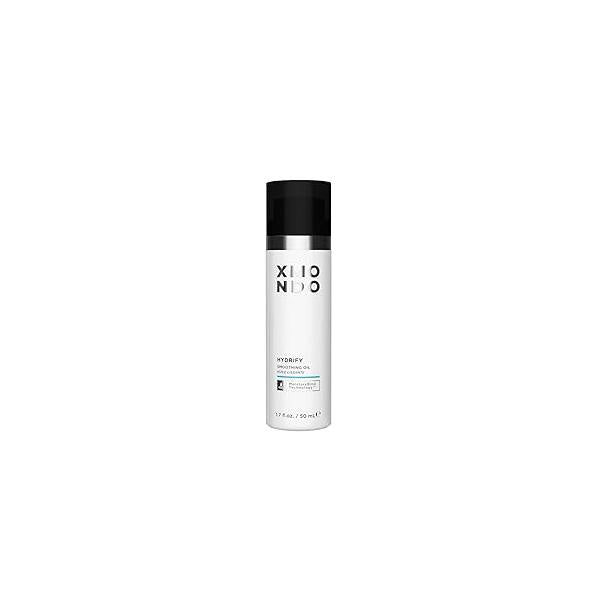XMONDO Hair Hydrify Smoothing Oil | Vegan Formula with Argan, Carrot Seed, and Baobab Oils - Deep Penetrating to Hydrate, Strengthen, Nourish, Restore Dry, Damaged Hair, 1.7 Fl Oz 1-Pack