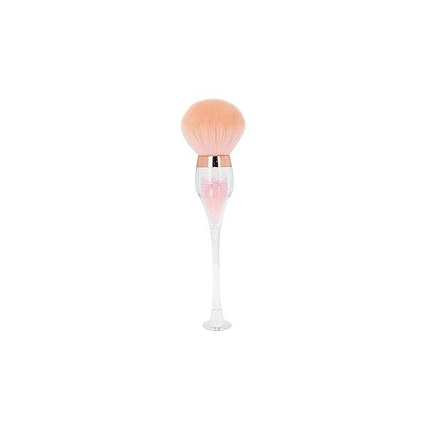 Professional Nail Art Dust Removal Brush, Portable Blusher Loose Powder Brush Manicure Tool Makeup