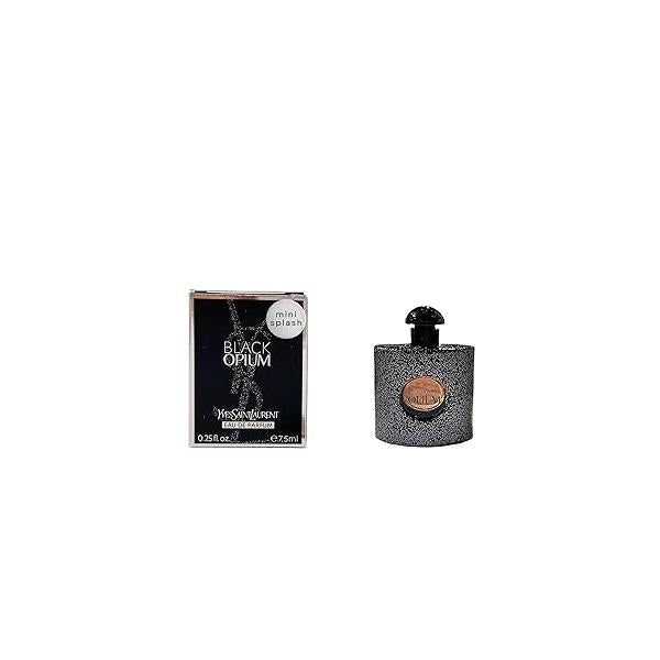 Yves Saint Laurent Black Opium Perfume for Women Mini EDP Splash 0.25 Ounce