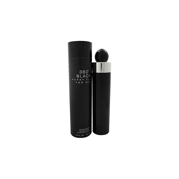 PERRY ELLIS 360 Black for Men Eau De Toilette Spray, 6.8 Ounce