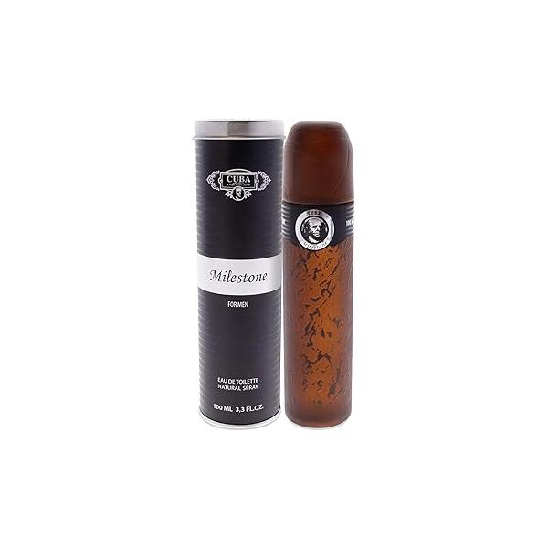 Cuba Milestone for Men Eau de Toilette Spray, 3.3 Ounce