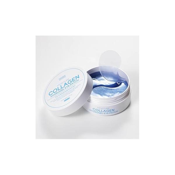 TENZERO Relief Cica Hydrogel Eye Patch (60 pairs, 90g), Centella Treatments for Puffy Eye, Fine Lines, Soothing, Puffiness Reducer, Hydrating Pads, Korean Under Masks Skincare