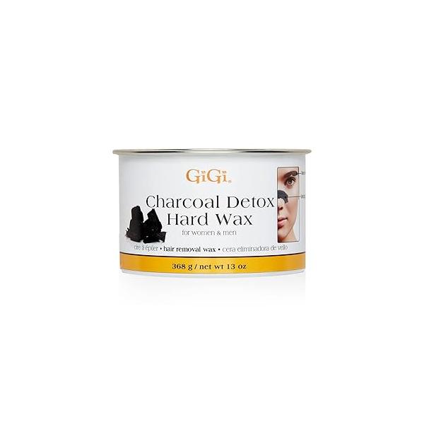 GiGi Brazilian Body Hard Wax for Hair Removal, Non-Strip Coarse Hair, Ideal Bikini, Face & Sensitive Areas, 14 oz, 1 Pack