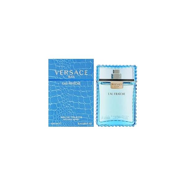 Versace Man Eau Fraiche by for Men 3.4 oz de Toilette Spray