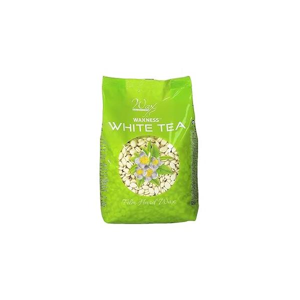 Waxness Hard Wax Beads White Tea Cream 1.1 Pound