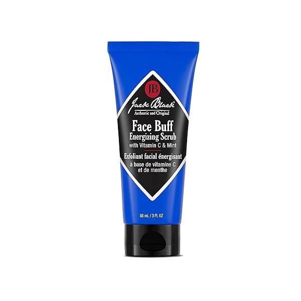 Jack Black Face Buff Energizing Scrub - Mens Wash & Pre Shave Scrub, Cleanser for Men, Facial Cleanser, Exfoliating Wash,