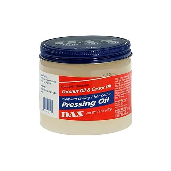 DAX Pressing Oil for Hair, Unscented, 14 Ounce