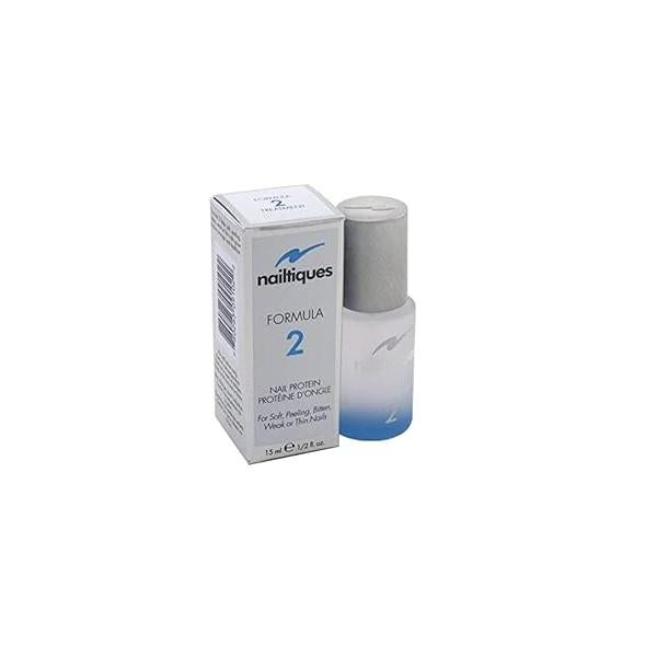 Nailtiques Nail Protein Formula 2, 0.5-Ounce Bottles (Pack of 2)