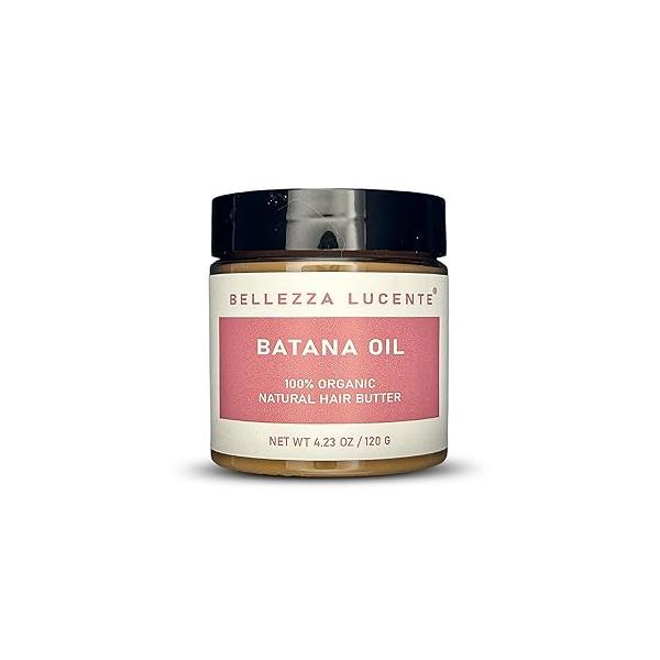 Batana Oil Butter - Natural Hair Moisturizer for Dry, Damaged and Growth 4oz