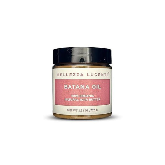 Batana Oil Butter - Natural Hair Moisturizer for Dry, Damaged and Growth 4oz