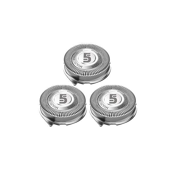 SH50 Replacement Heads Compatible with Philips Norelco 5000 Series Shaver S5660/84, S5590/81, S5290/88, S5210/81, HQ8 Blades, 6-pc Pack