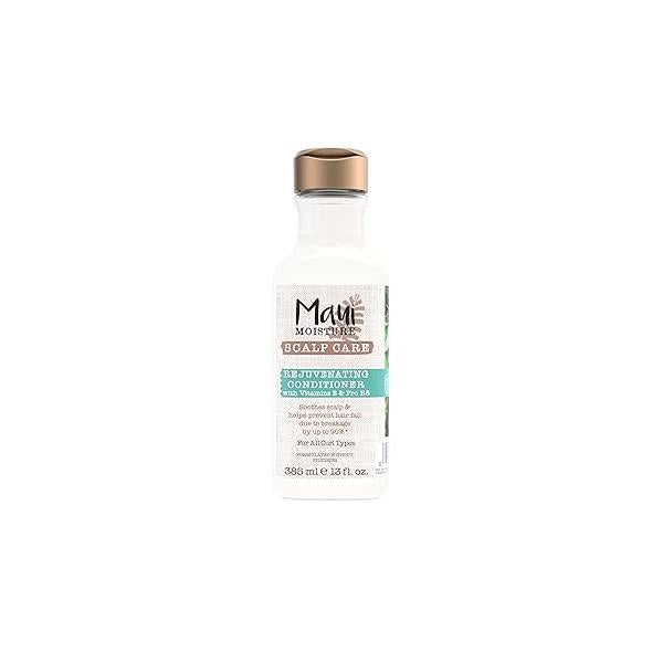 Maui Moisture Scalp Care Rejuvenating Conditioner, Soothing Curly Hair Conditioner with Vitamin E, Pro-Vitamin B5 & Aloe Vera, Silicone-Free, 13 fl. oz