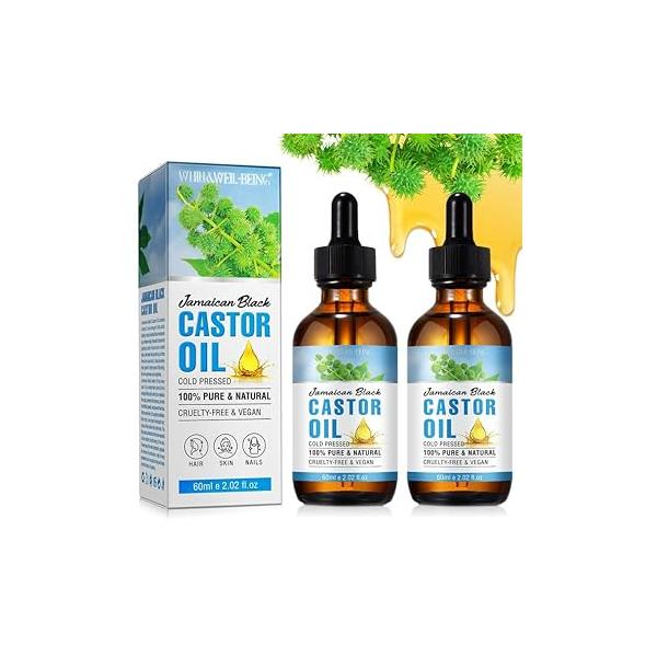 WHLH & WELL-BEING Jamaican Black Castor Oil