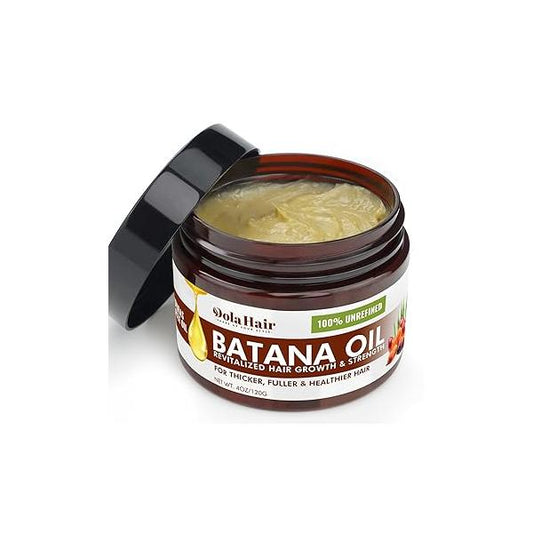 Batana oil Pure Butter Oil for Hair Growth, 100% Natural, Nourishes Damaged Hair, Prevents Loss & Conditions