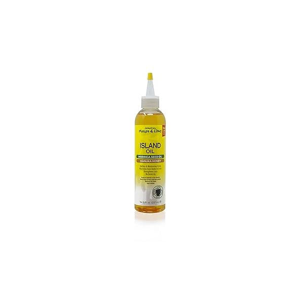Jamaican Mango & Lime"Island Oil, Scalp Oil" - 8 Oz,Pack of 2