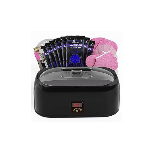 4000ml Paraffin Wax Machine for Hand and Feet - Professional Warmer with 200W Thermal Core, LED Real-time Temp Control & 167°F Rapid Melting, Intense Hydration Bath
