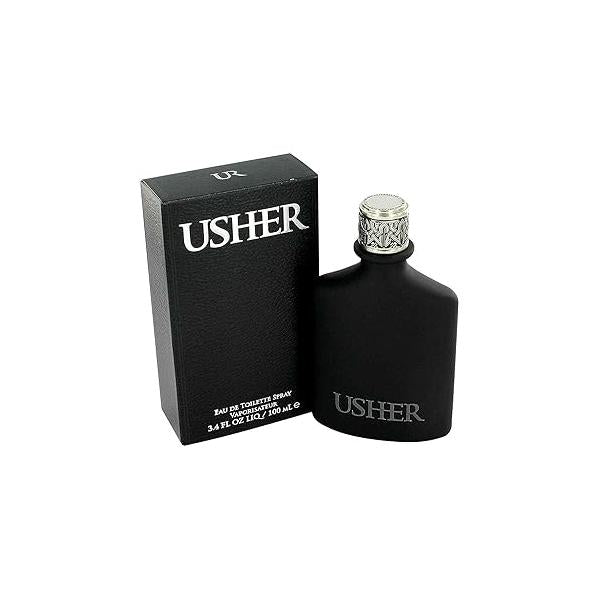 Usher for Men Eau de Toilette Spray, 3.4 Ounce
