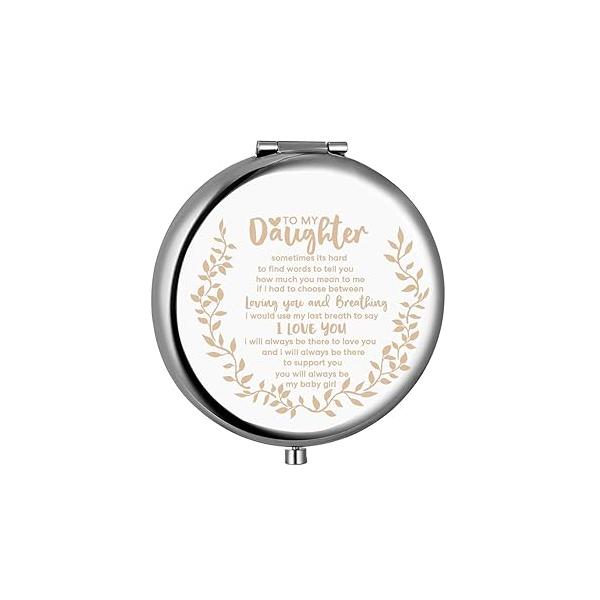 sedmart Mother's Day Gift: Personalized Daughter and Son Gift Idea: 'Remember I Love You' Mirror